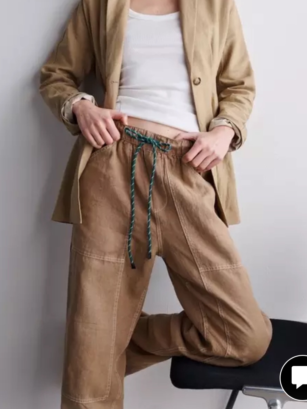 rag & bone Atlas Linen Pants - Picture 6 of 9